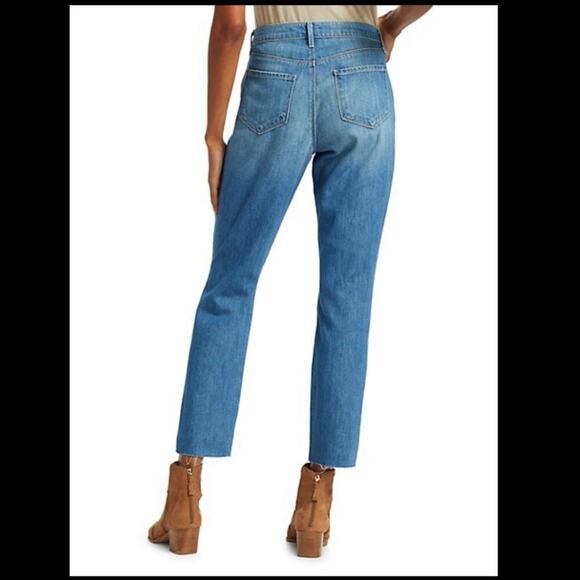 L'AGENCE jeans Bridget High-Rise Slouch Straight NEW waist MSRP $265 - Picture 3 of 11